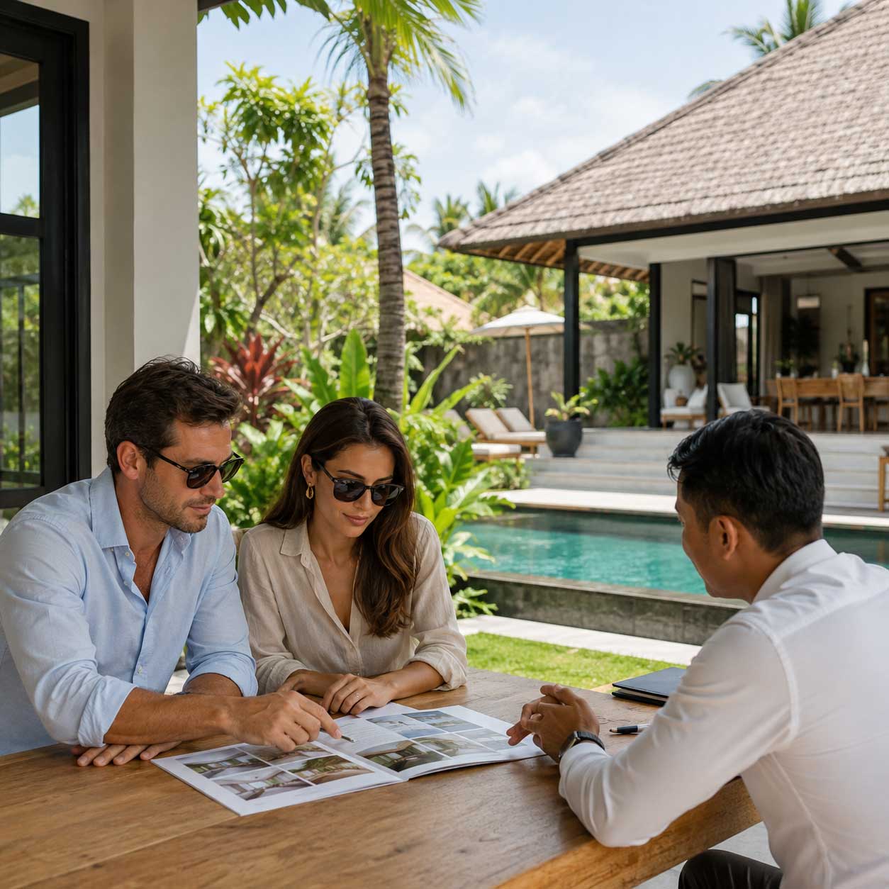 immobilier Bali villa investissement locatif rendement piscine