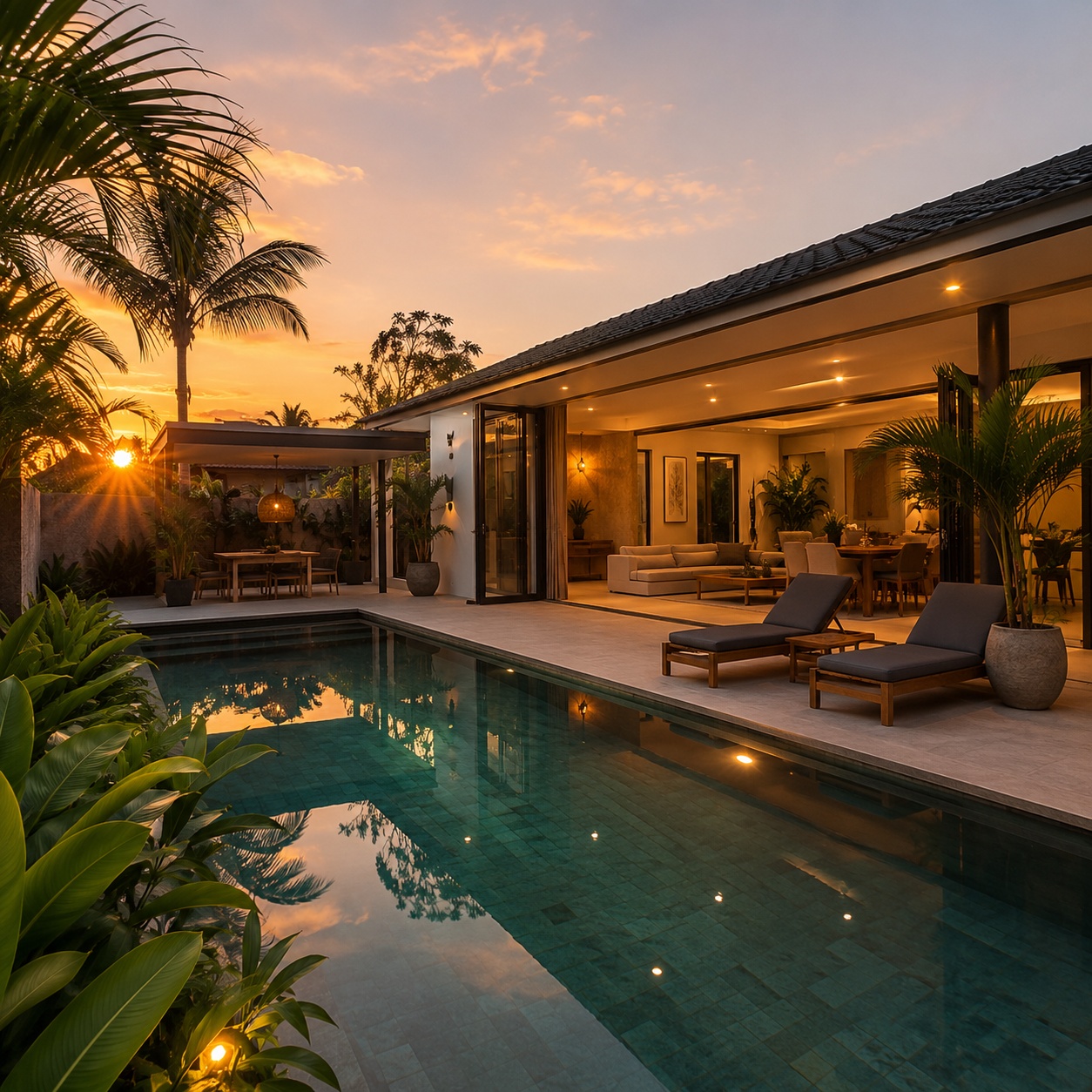 logement villa location à Bali pour expatrié français