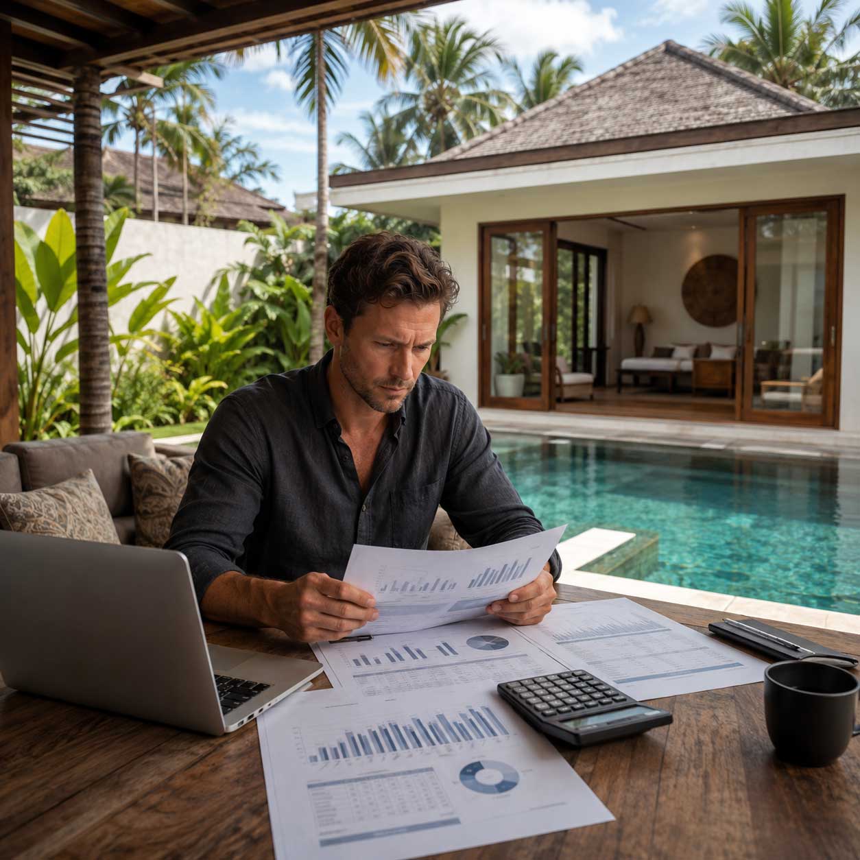 pièges investissement Bali rendement locatif surestimé