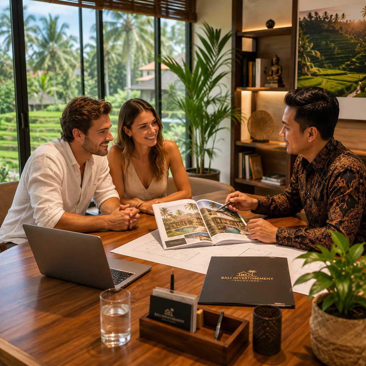 villa Bali en construction neuve pour investisseur français