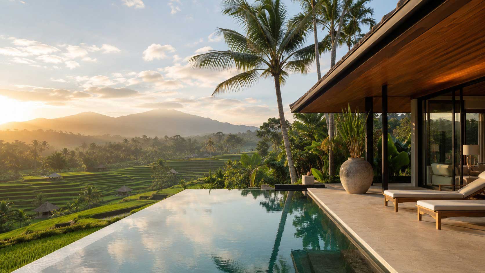 Vivre à Bali avantages et inconvénients : cadre de vie tropical